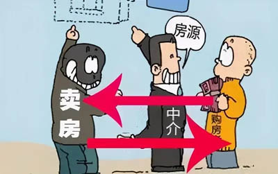 房屋买卖合同中的中介费应由哪一方支付？