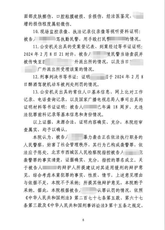 上海海关律师张化帅：李某某袭警案判决书